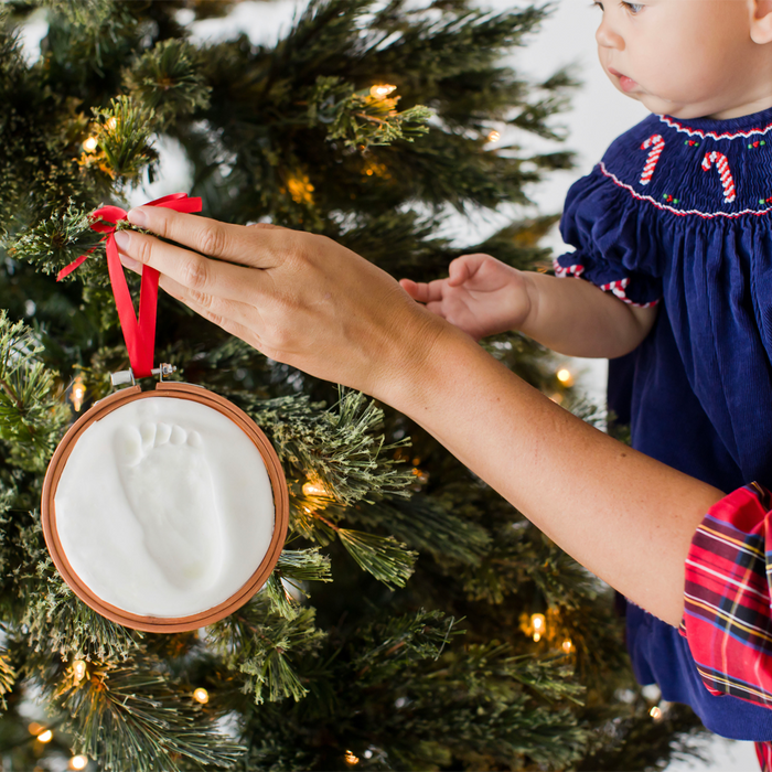 Pearhead Baby'S Print Hoop Ornament