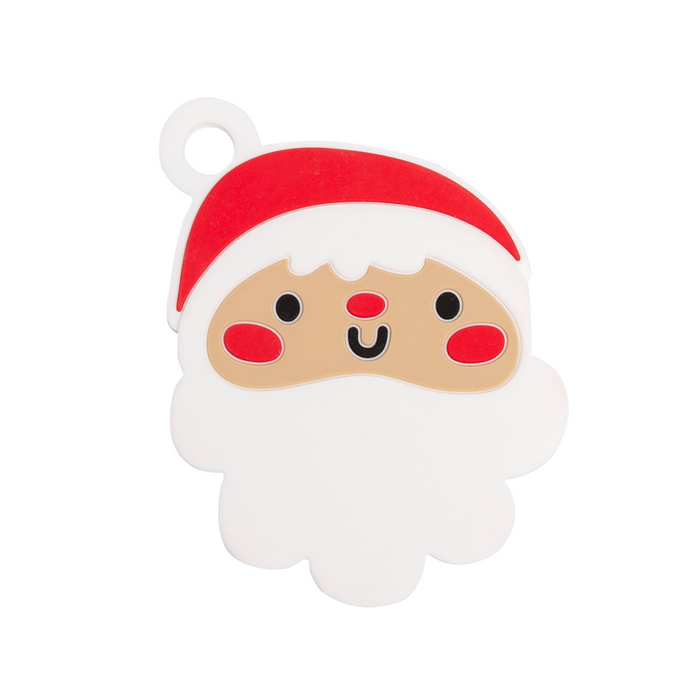 Pearhead Silicone Teether - Santa