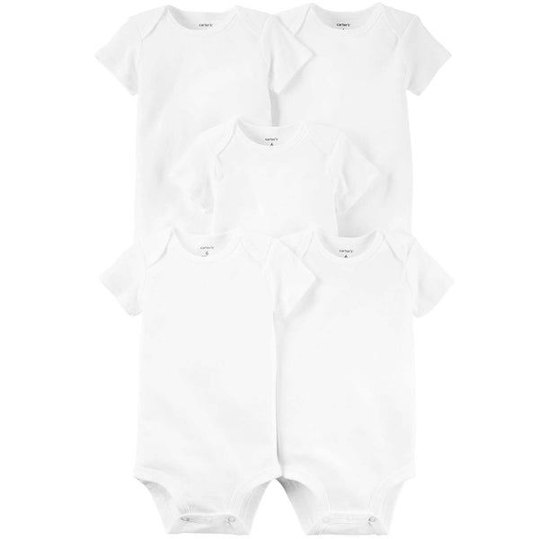 Carter's Baby 5-Pack Short-Sleeve Bodysuits