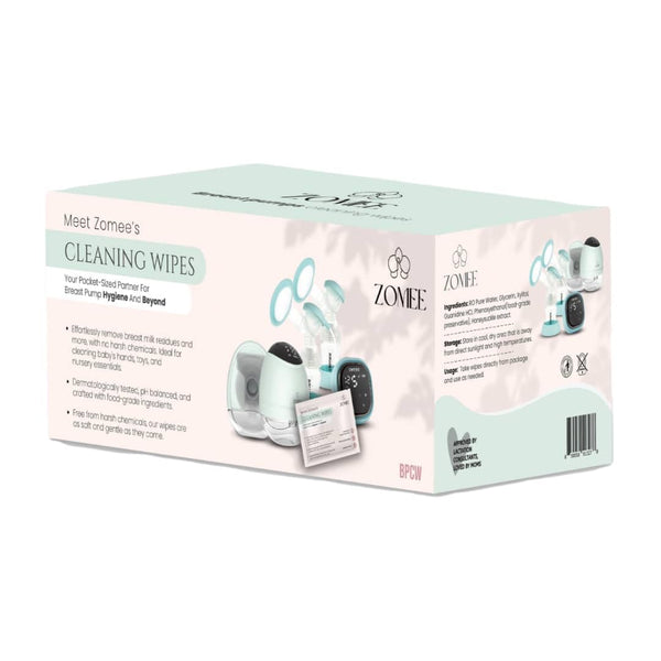 Zomee Zomee Breast Pump Cleaning Wipes (40ct)