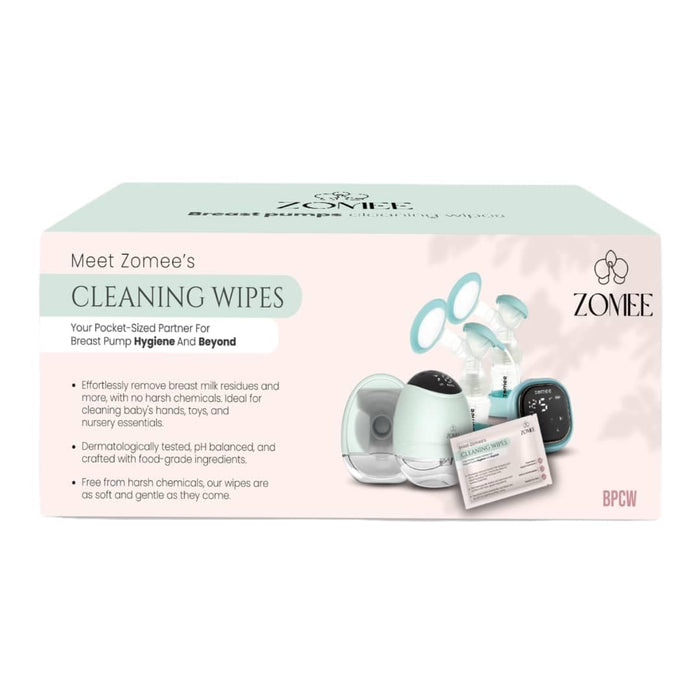 Zomee Zomee Breast Pump Cleaning Wipes (40ct)