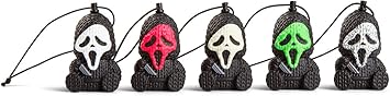 Ghost Face Handmade by Robots Micro Size Vinyl Figure 5-Pack Charms Set by Ralphie's Funhouse