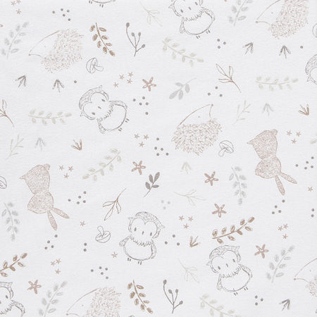 Trend Lab Woodland Friends Deluxe Flannel Changing Pad Cover