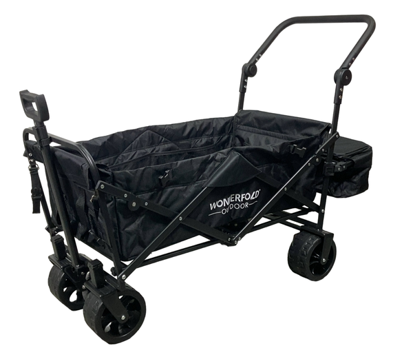 Wonderfold S3 Outdoor Utility Wagon, Black (Open Box)