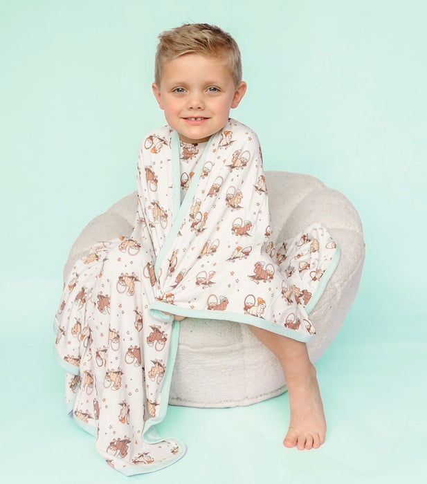 Dream Big Little Co SKATING EGG HUNT DREAM BLANKET