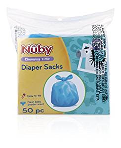 Nuby 50 Count Scented Diaper Sacks