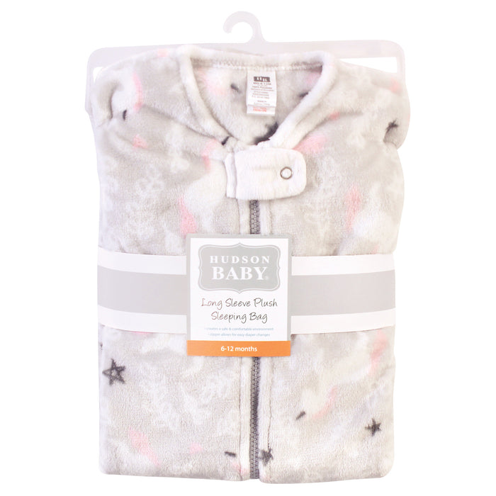 Hudson Baby Infant Plush Sleeping Bag, Sack, Blanket, Whimsical Unicorn