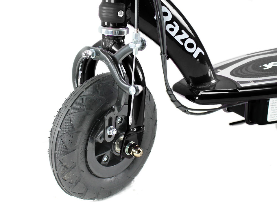 Razor E100 Kids 24 Volt Motorized Electric Powered Scooters, Black & Purple