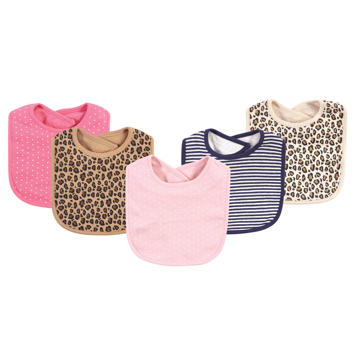 Hudson Baby Layette Start Set Baby Shower Gift 25 Piece, Prints Leopard, 0-6 Months