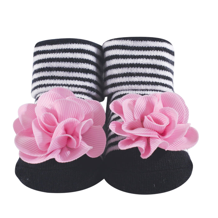 Hudson Baby Infant Girl Socks Boxed Giftset, Paris, One Size