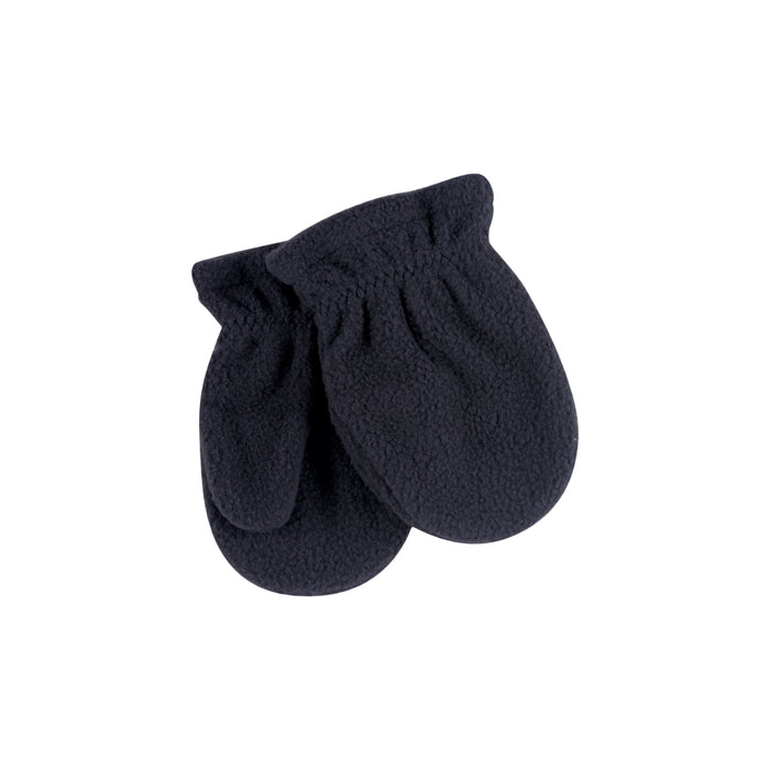 Hudson Baby Infant Boy Trapper Hat, Mitten and Bootie Set, Navy