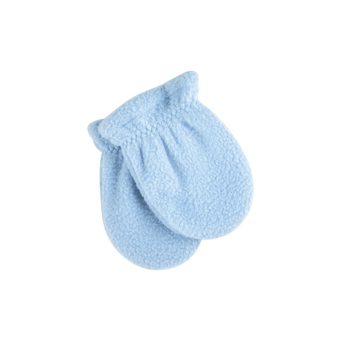 Hudson Baby Gender Neutral Baby Trapper Hat, Mitten and Bootie Set, Blue Elephant