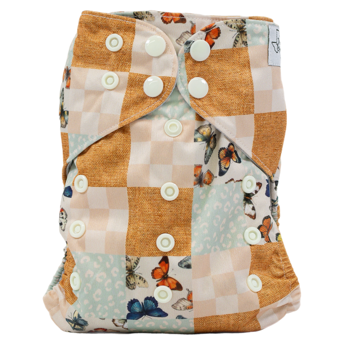 Texas Tushies Slim Fit Pocket Cloth Diaper