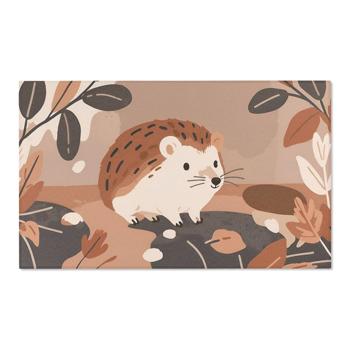 TeepeeJoy Kids and Nursery Hedgehog Area Rug - Hedgy Hideaway