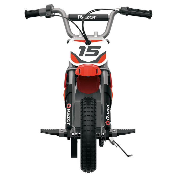 Razor MX400 Dirt Rocket 24V Electric Toy Motocross Motorcycle Dirt Bike, Red