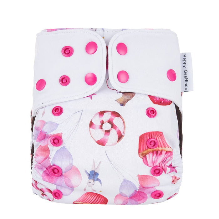 Perfect Fit Pocket Diaper by Happy BeeHinds - Prints