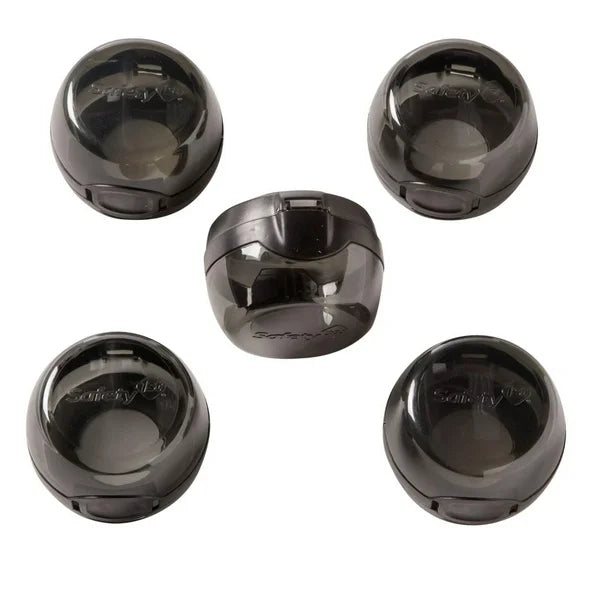 Safety 1st Stainless Steel Stove Knob Covers, Pack of 5