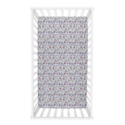 Trend Lab Winter Forest Deluxe Flannel Fitted Crib Sheet
