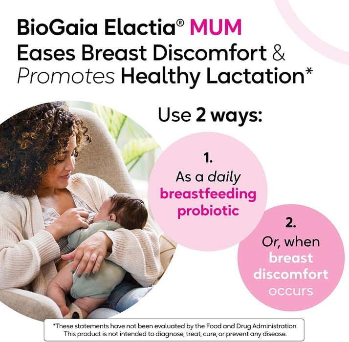 BioGaia Elactia Mum Breastfeeding Probiotic