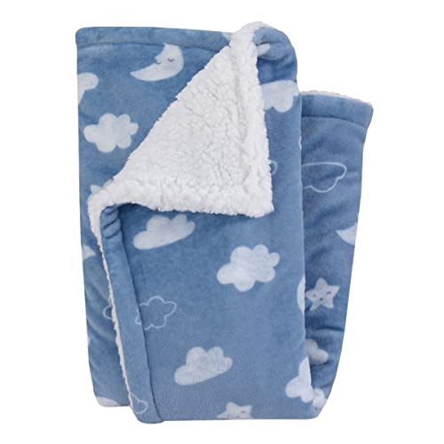 Carter's Blue Elephant Baby Blanket