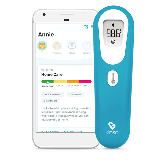 Kinsa QuickScan Non-Contact Smart Thermometer