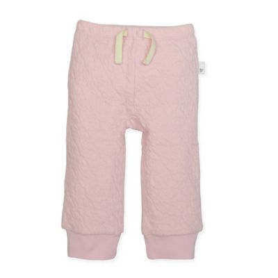Burt's Bees Baby Quilted Pant in Pink