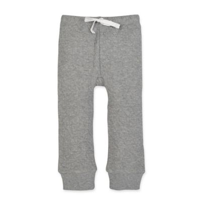 Burt's Bees Baby Quilted Pant in Grey