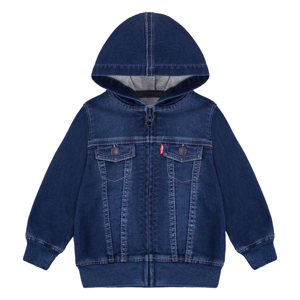 Levi's Knit Hoodie Denim Jacket Waverly