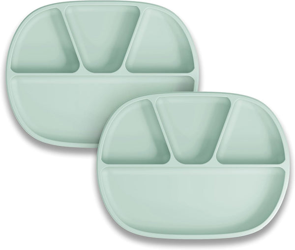 NUK Silicone Baby Suction Plates Pack of 2