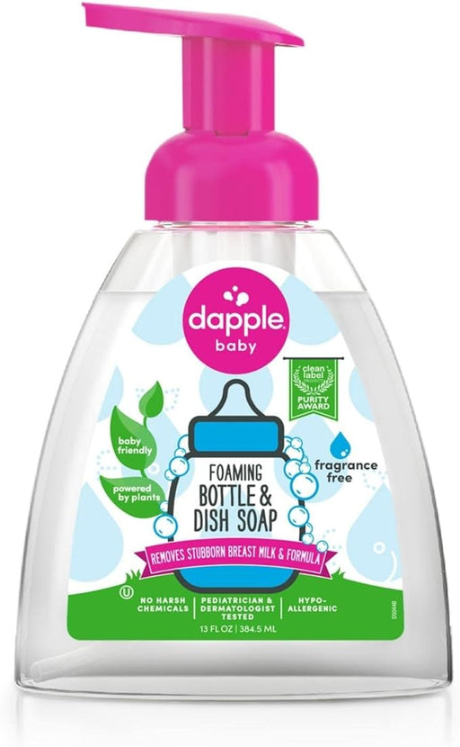 Dapple Foaming Pure & Clean Bottle and Dishes, 13 oz