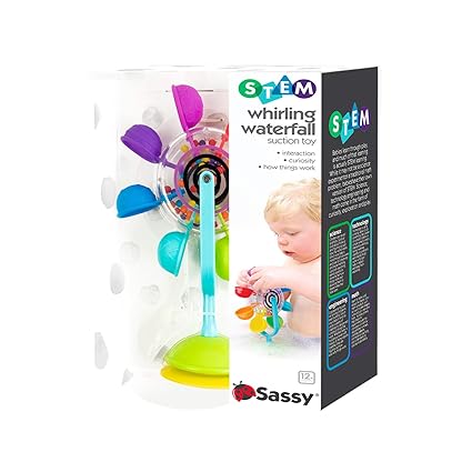 Sassy Whirling Waterfall Suction Toy
