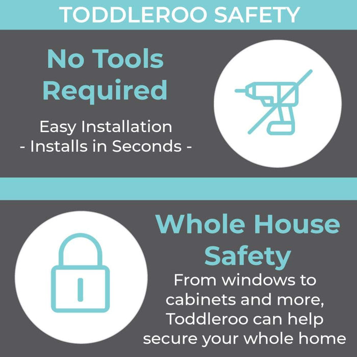 Toddleroo Sliding Door & Window Lock