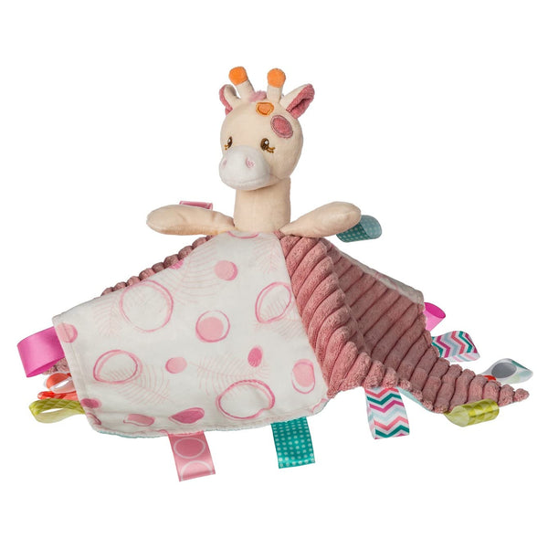 Taggies Stuffed Animal Lovey Security Blanket with Sensory Tags