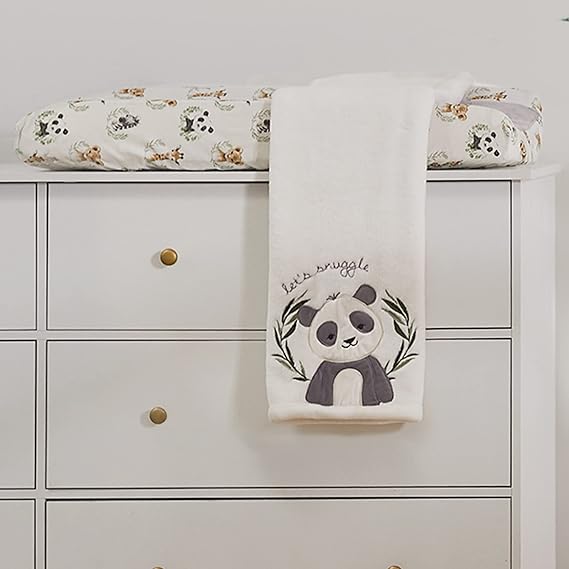 Levtex Baby Mozambique Plush Blanket  Panda