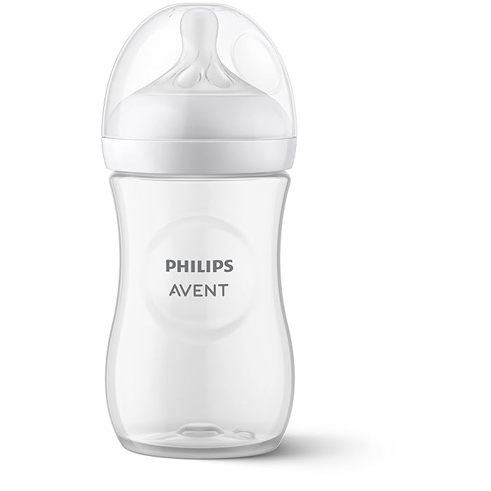 Nourish your baby with the NUK Nature Sense bottle--ergonomic