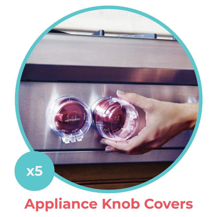 Toddleroo Appliance Knob Covers 5-Pack