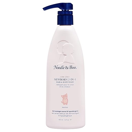 Noodle & Boo Fragrance Free Newborn 2in1 Hair & Body Wash