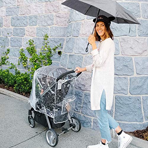 J.L. Childress Disney Baby Universal Stroller Weather Shield, Mickey Metallic