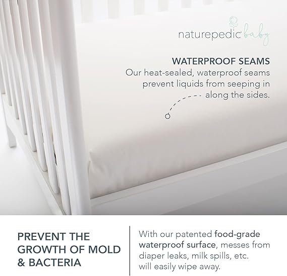 Naturepedic Organic Breathable 2 Stage Crib Mattress