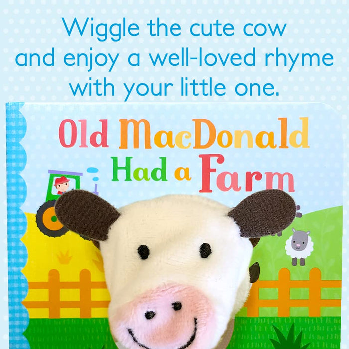 Old Macdonald Had a Farm Finger Puppet Book - by Cottage Door Press