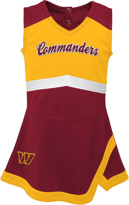 NFL Washington Commanders Cheer Captain Jumper Dress