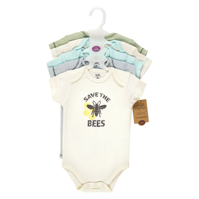 Touched by Nature Organic Cotton Bodysuits, Planet B