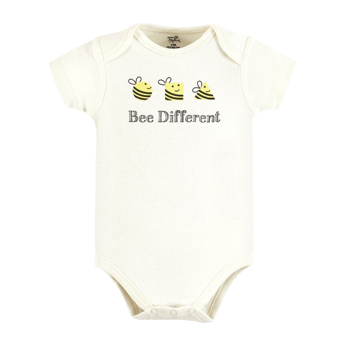 Touched by Nature Baby Organic Cotton Bodysuits, Planet Based