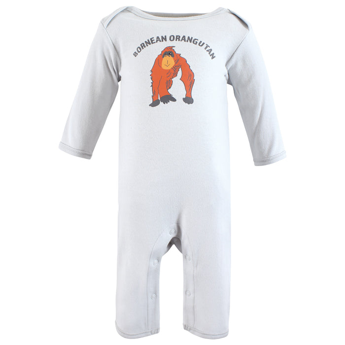 Touched by Nature Organic Cotton Coveralls, Endangered Rhino