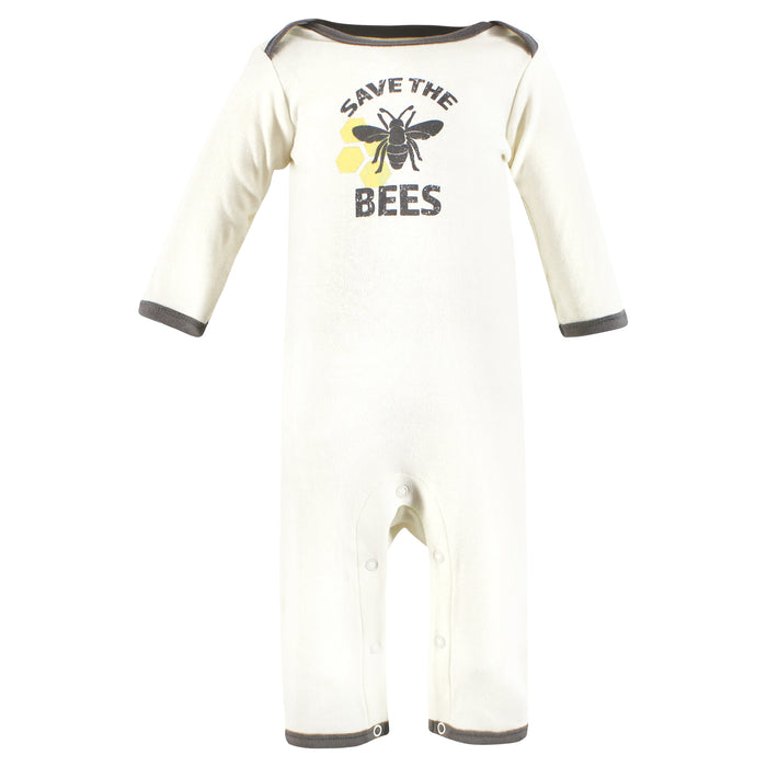Touched by Nature Organic Cotton Coveralls, Save The Bees