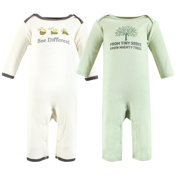 Touched by Nature Organic Cotton Coveralls, Bee Different