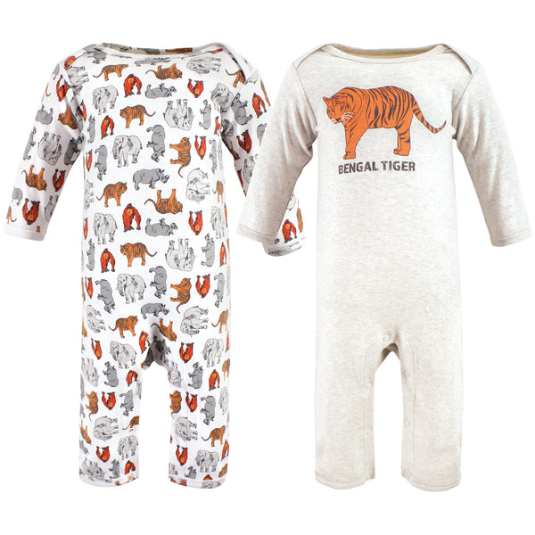 Touched by Nature Organic Cotton Coveralls, Endangered Tiger