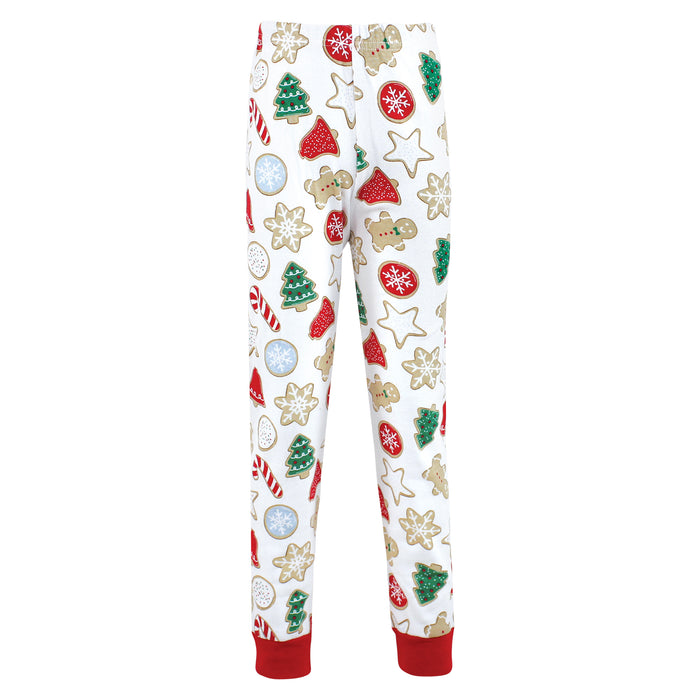 Touched by Nature Organic Cotton Tight-Fit Pajama Set, Christmas Cookies
