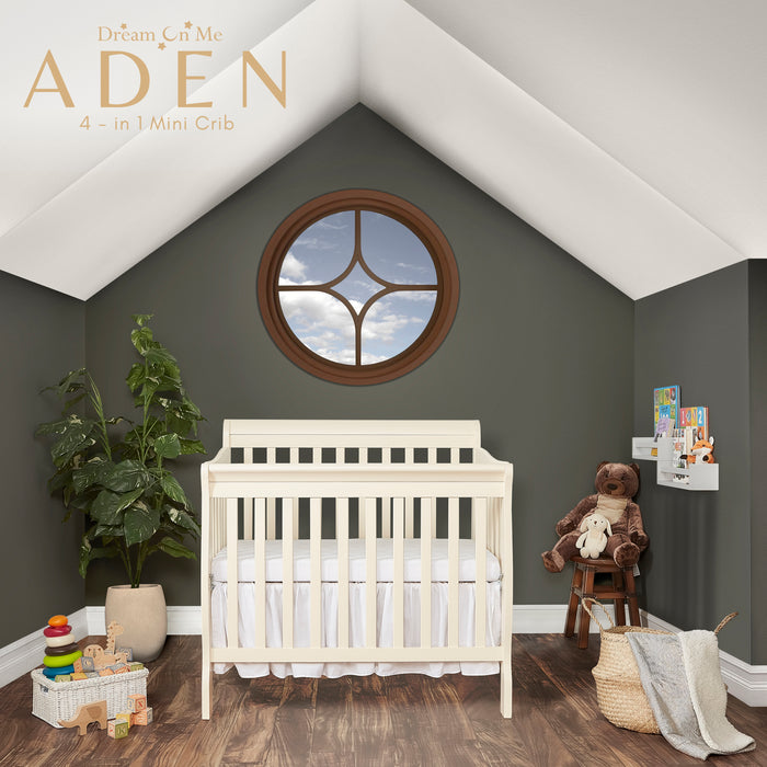 Dream On Me Aden Convertible 4 in 1 Mini Crib buybuy BABY