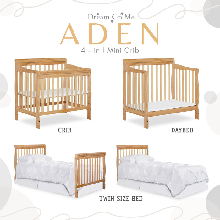 Dream on me aden 4 in 1 mini crib online